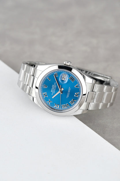 Rolex Datejust 41 Azzuro Blue 126300 2024