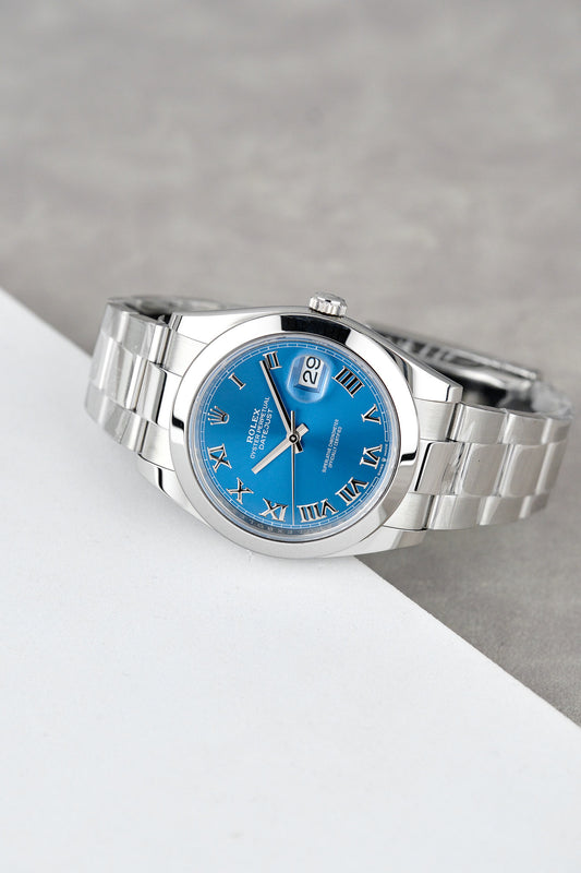 Rolex Datejust 41 Azzuro Blue 126300 2019