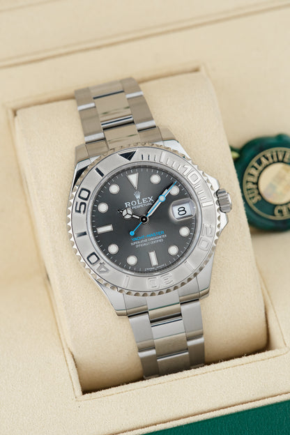 Rolex Yacht-Master 37 Rhodium Dial