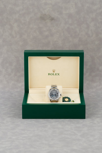 Rolex Yacht-Master 37 Rhodium Dial