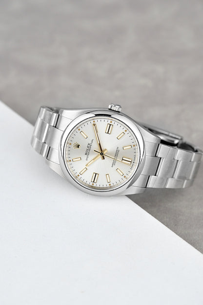 Rolex Oyster Perpetual 41 Silver DIal