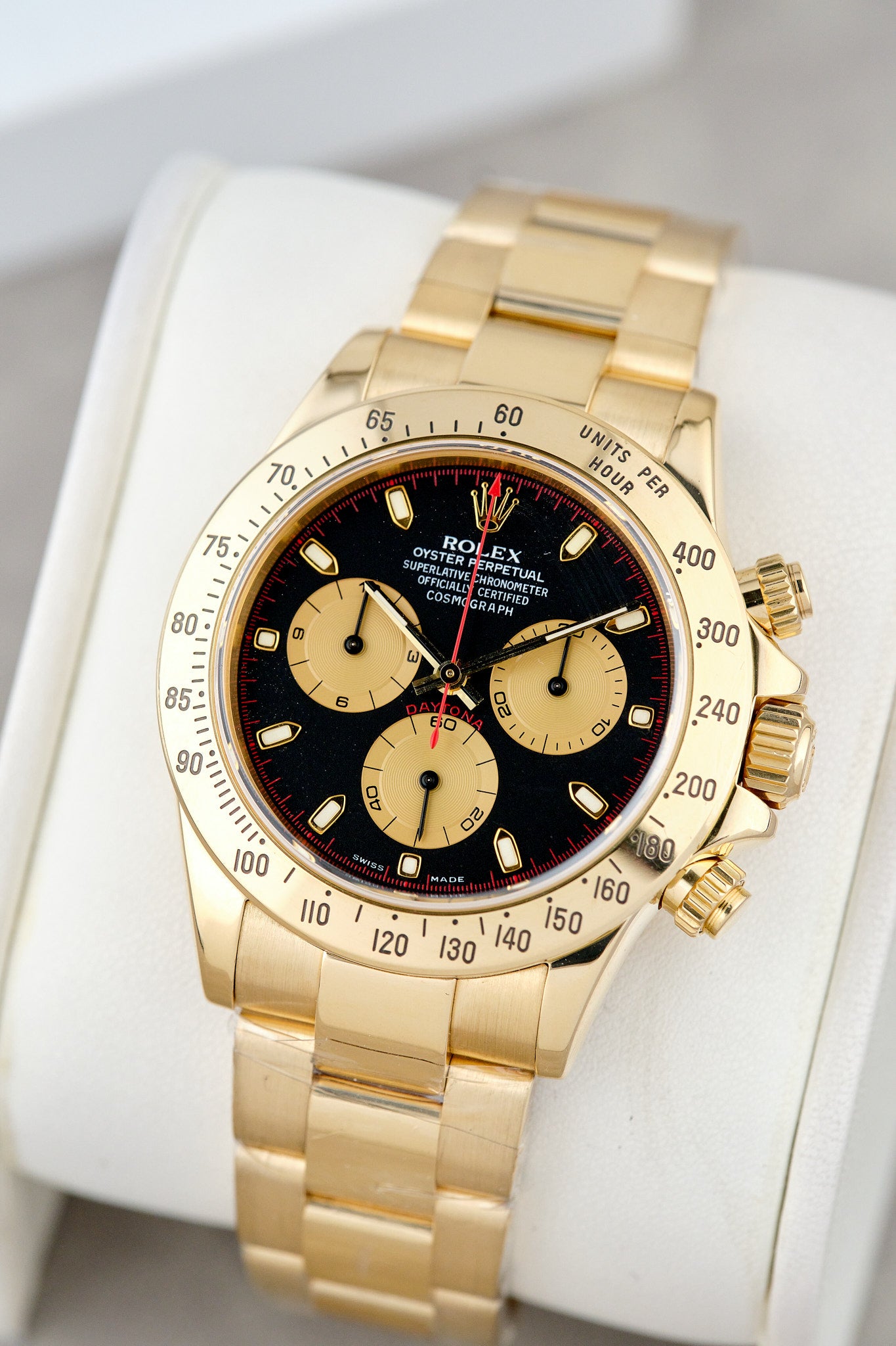 Rolex Cosmograph Daytona Yellow Gold Paul Newman – Gentry Timepieces