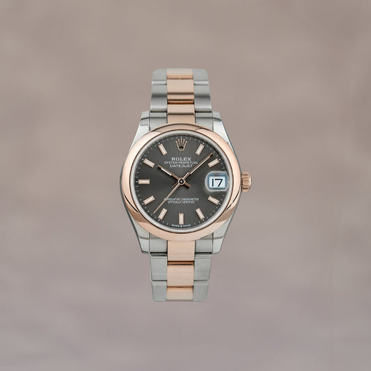 Rolex Datejust 31 Two Tone Everose Rhodium Dial