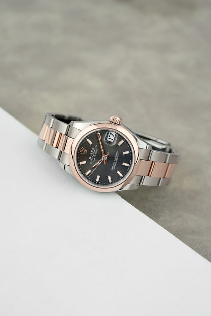 Rolex Datejust 31 Two Tone Everose Rhodium Dial