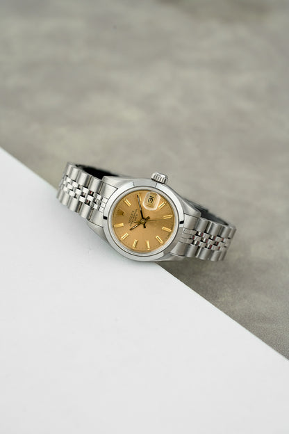 Rolex Datejust 26 Champagne Dial