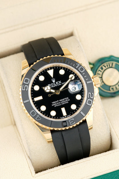 Rolex Yacht-Master 42 Yellow Gold Black Dial 226658 2023