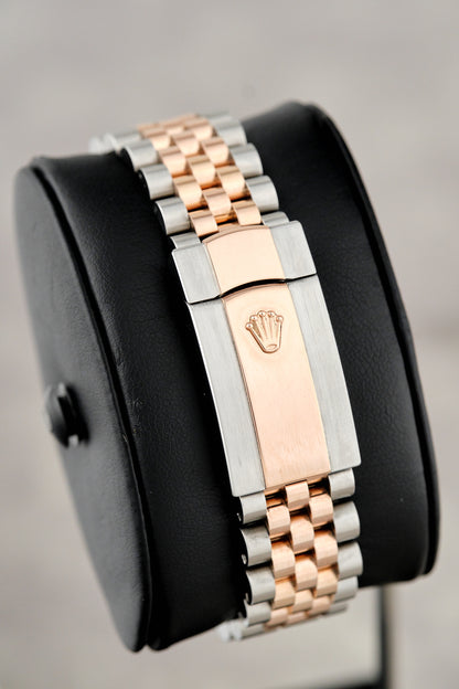 Rolex Datejust 36 Two Tone Rose Gold Choco Anniversary with Diamonds 36mm 126231 2018