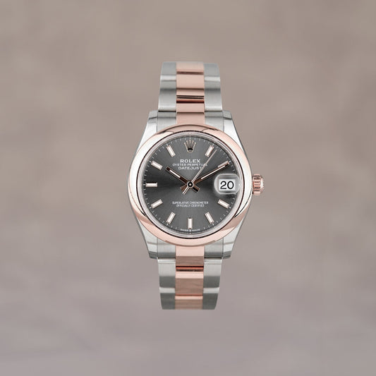 Rolex Datejust 31 Two Tone Rose Gold Rhodium Stick 31mm 278241 2024
