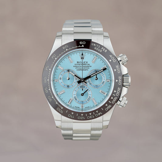 Rolex Daytona 40 Platinum Ice Blue Dial 40mm 116506 2022