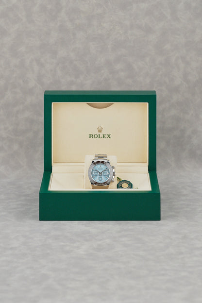 Rolex Daytona 40 Platinum Ice Blue Dial 40mm 116506 2022