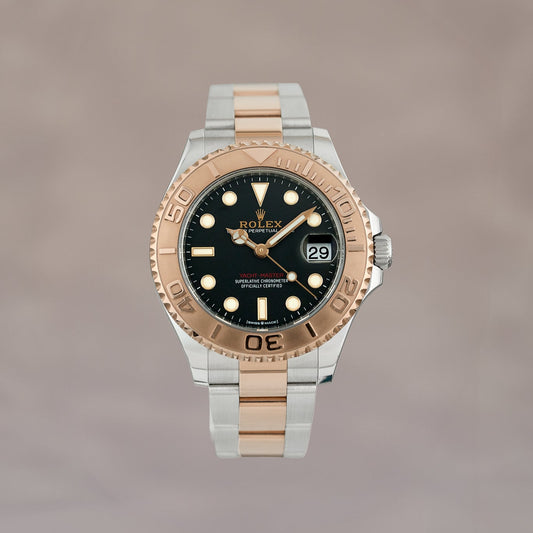 Rolex Yacht-Master 37 Two Tone Everose Black Dial 268621 2022