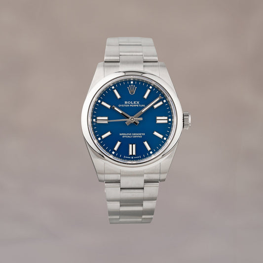 Rolex Oyster Perpetual 41 Med Blue 41mm 134300 2025