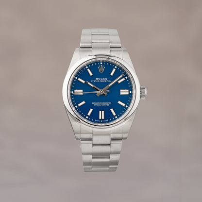 Rolex Oyster Perpetual 41 Med Blue (Brand New) 41mm 134300 2025