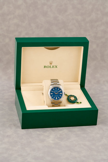 Rolex Oyster Perpetual 41 Med Blue (Brand New) 41mm 134300 2025