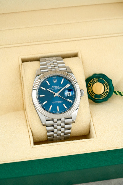Rolex Datejust 41 Blue Dial