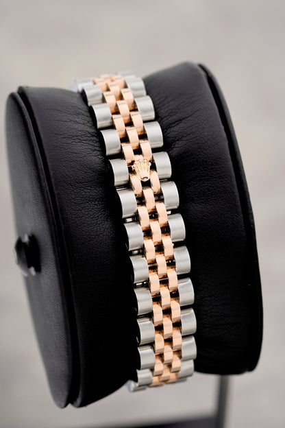 Rolex Lady Datejust 26 Two Tone Rose Gold Sundust Anniversary Dial With Diamonds 179171 2015