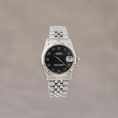 Rolex Datejust 31 Black Anniversary 31mm 68274