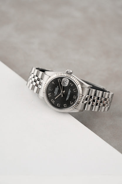 Rolex Datejust 31 Black Anniversary 31mm 68274