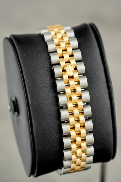 Rolex Datejust 31 Two Tone Yellow Gold Mother of Pearl with Diamonds