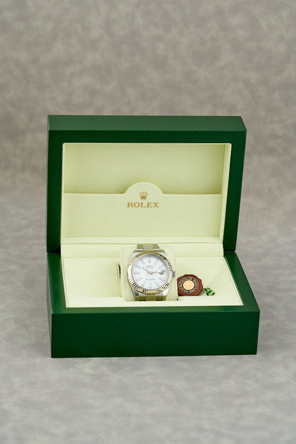 Rolex Datejust 41 White Stick 41mm 116334 2013