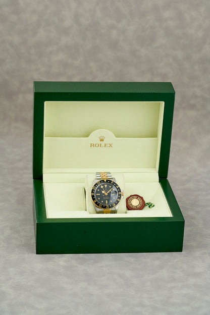 Rolex GMT-Master Two Tone Yellow Gold Nipple Dial