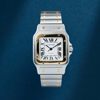 Cartier Santos Galbee Medium Two Tone W20099C4
