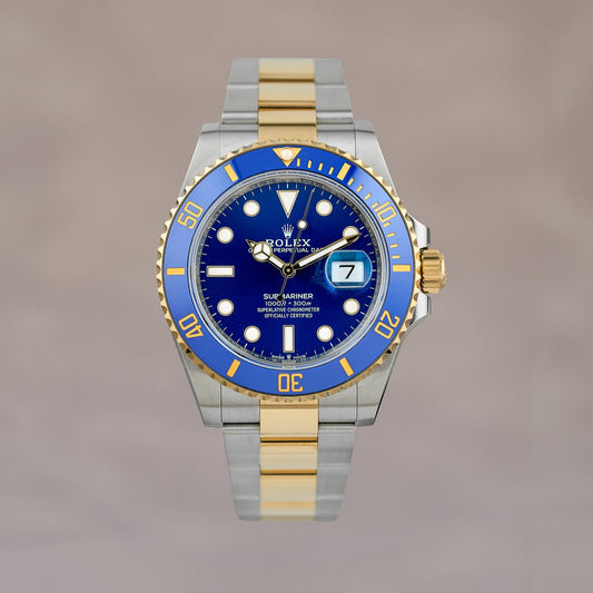 Rolex Submariner 41 Two Tone Yellow Gold Bluesy 126613LB 2025