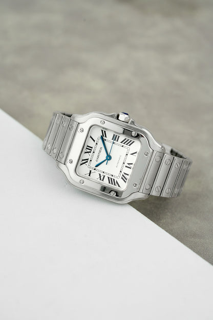 Cartier Santos de Cartier Medium White WSSA0029 2026 (Brand New)