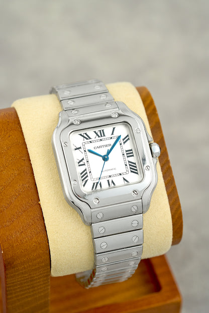 Cartier Santos De Cartier White Dial WSSA0029 2020