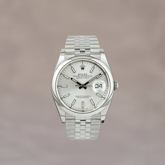 Rolex Datejust 36 Silver Dial