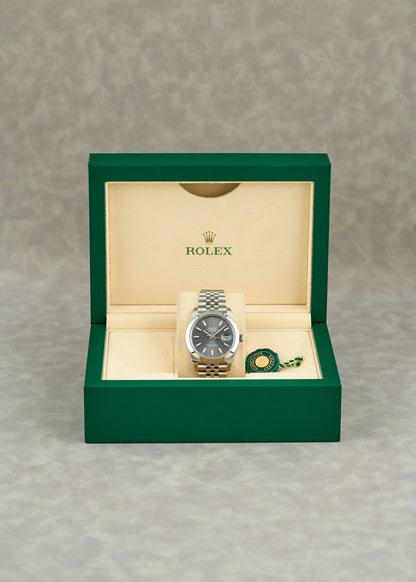 Rolex Datejust 41 Rhodium Dial