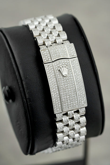 Rolex Datejust 41 Iced Out Arabic Dial 126300 2025