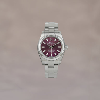 Rolex Oyster Perpetual 26 Grape Dial