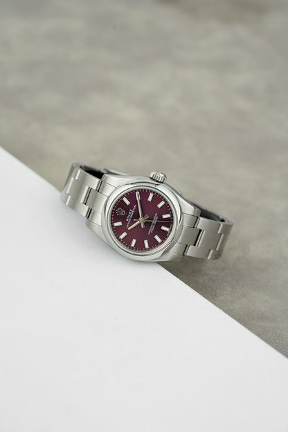 Rolex Oyster Perpetual 26 Grape Dial