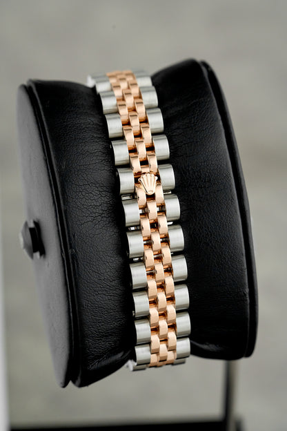 Rolex Datejust 26 Two Tone Rose Gold Meteorite with Diamonds 26mm 179171 2015