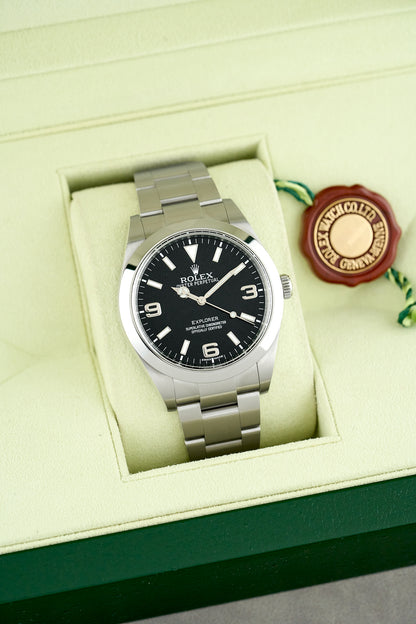 Rolex Explorer I 39 Black 39mm 214270 2011