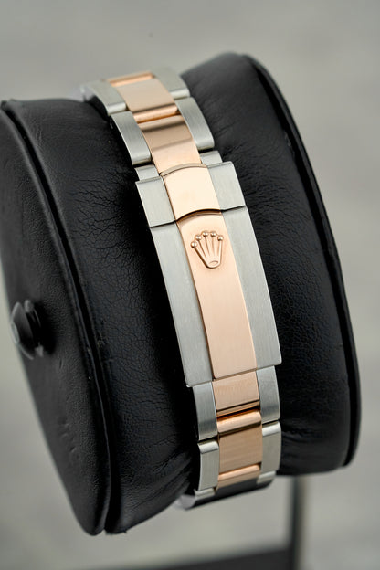 Rolex Datejust 31 Two Tone Everose Salmon with Diamonds