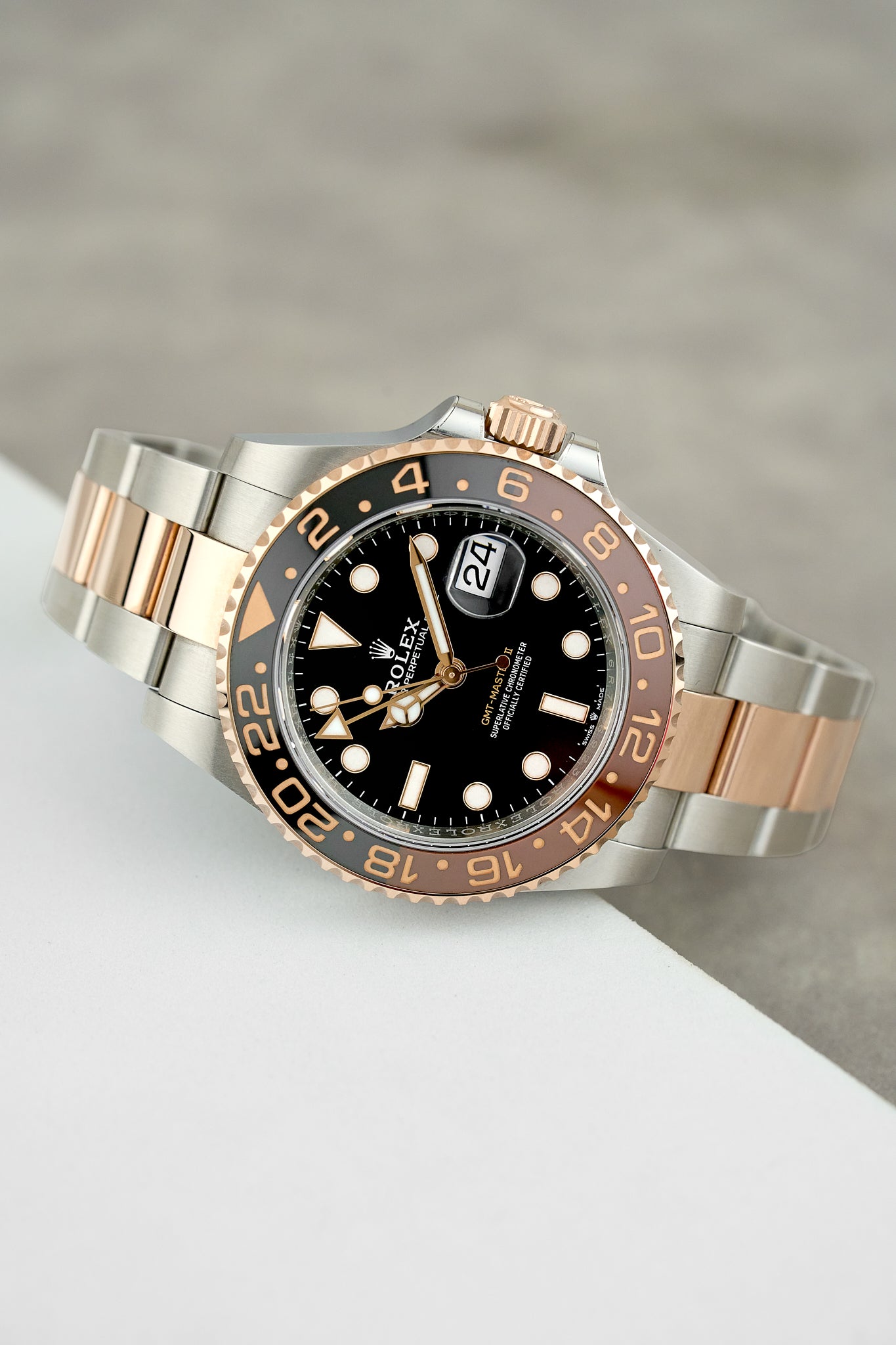 RESERVED] Rolex GMT-Master II Two Tone Everose Rootbeer (Brand New