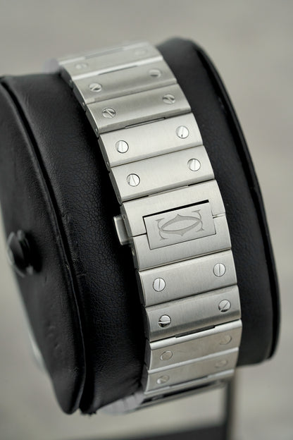 Cartier Santos De Cartier Brown Dial Large