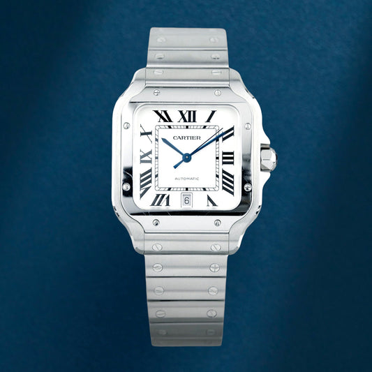 Cartier Santos De Cartier Large White Large WSSA0009 2019