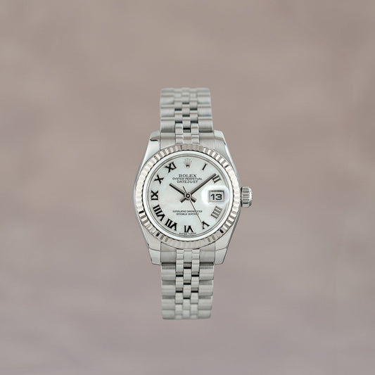Rolex Datejust 26 Mother Of Pearl Roman Dial