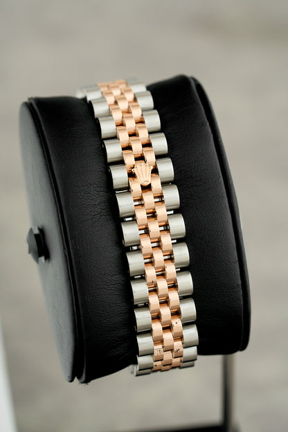 Rolex Datejust 31 Two Tone Everose White Dial With Diamonds