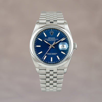 Rolex Datejust 36 Blue Dial