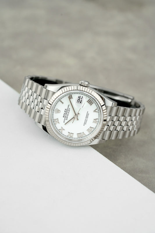 Rolex Datejust 36 White Roman 126234 2020