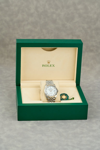 Rolex Datejust 36 White Roman 126234 2026 (Brand New)