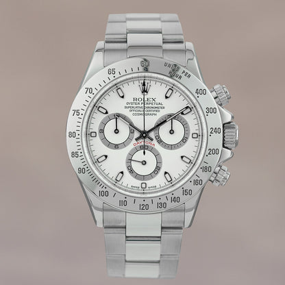 Rolex Cosmograph Daytona White Dial 116520