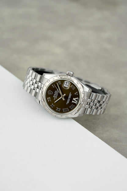 Rolex Datejust 31 Rhodium VI Diamonds & Bezel