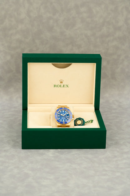 Rolex Submariner Yellow Gold Bluesy