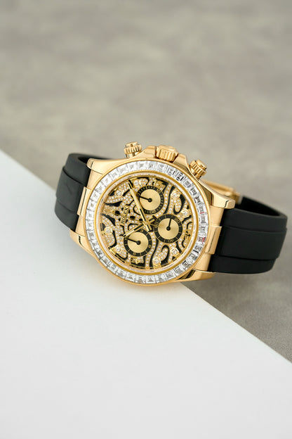 Rolex Cosmograph Daytona Yellow Gold Eye Of The Tiger 116158LN 2021