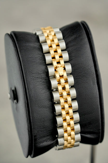 Rolex Datejust 26 Two Tone Yellow Gold Mother of Pearl Roman